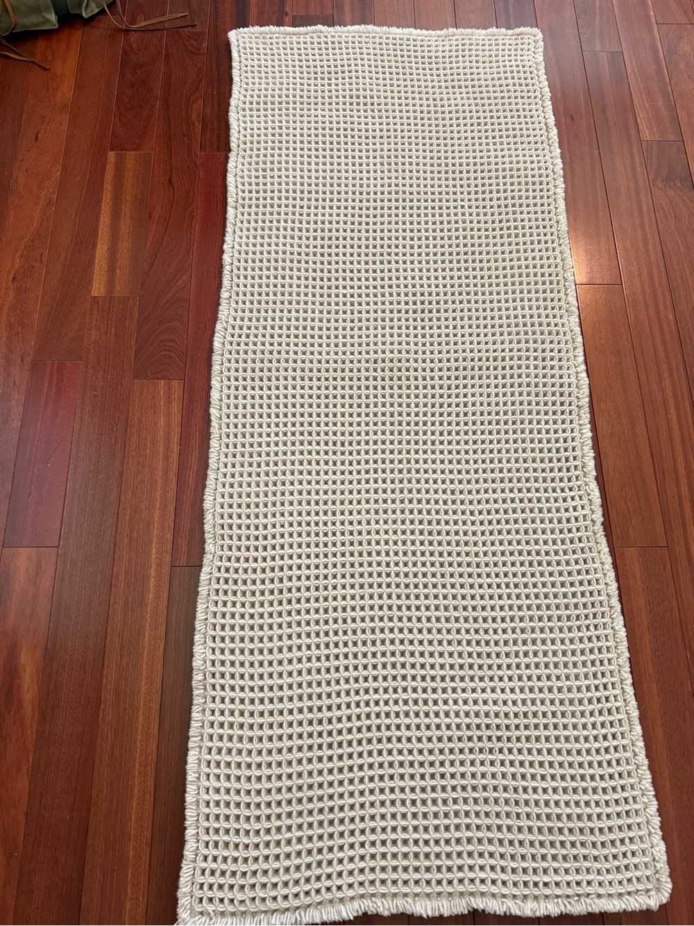 Upgraded Waffle Bath Mat, Super Absorbent Non Slip for Bathroom Floor 60x24x1